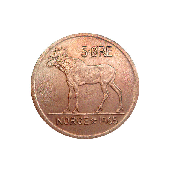 Norwegen / Elch / Original / Ohne Silberkette