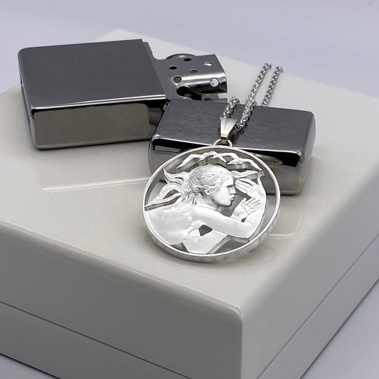 San Marino / Darstellung der Europa / 1979 / Original / Ohne Silberkette