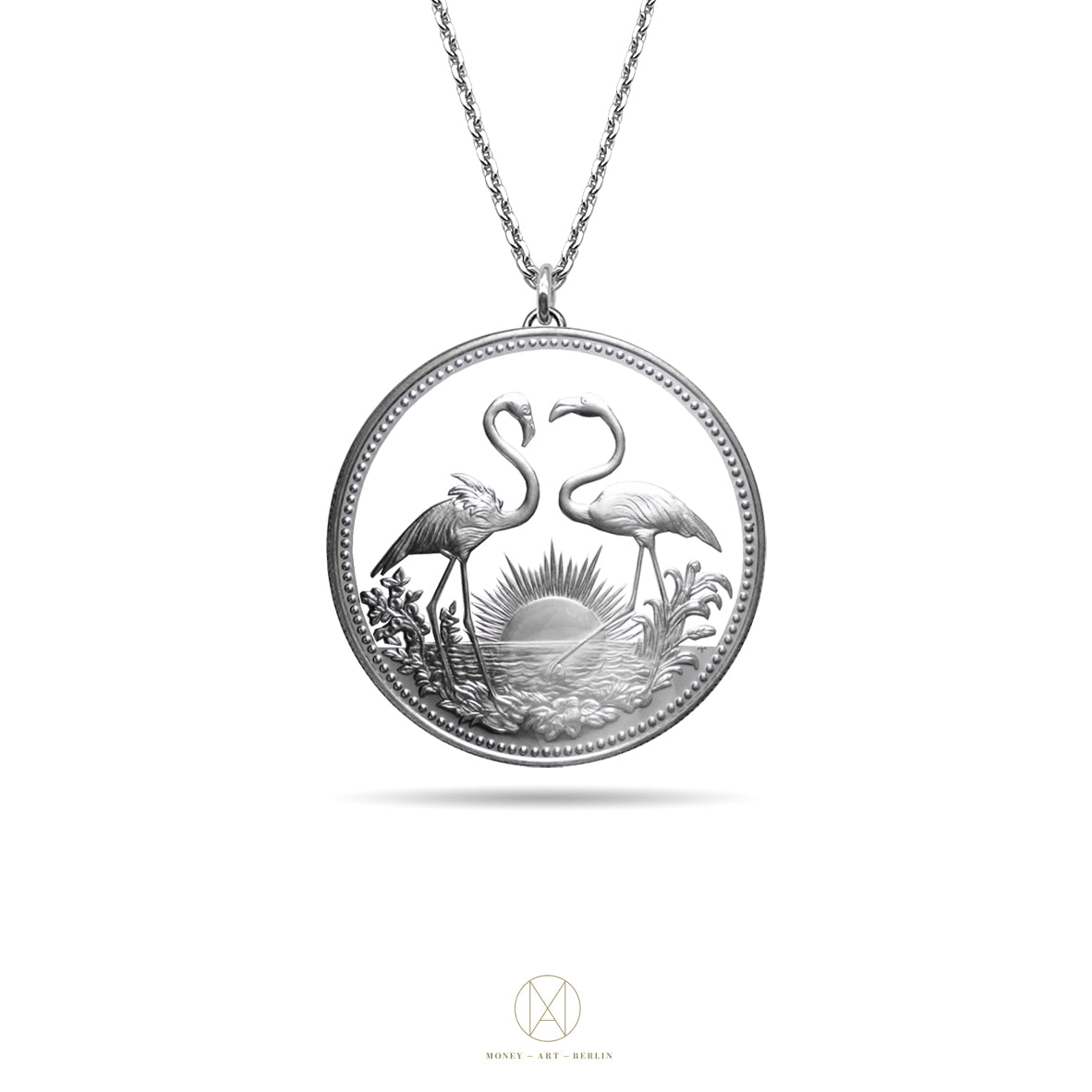 Bahamas / Flamingos / Original / Without silver chain