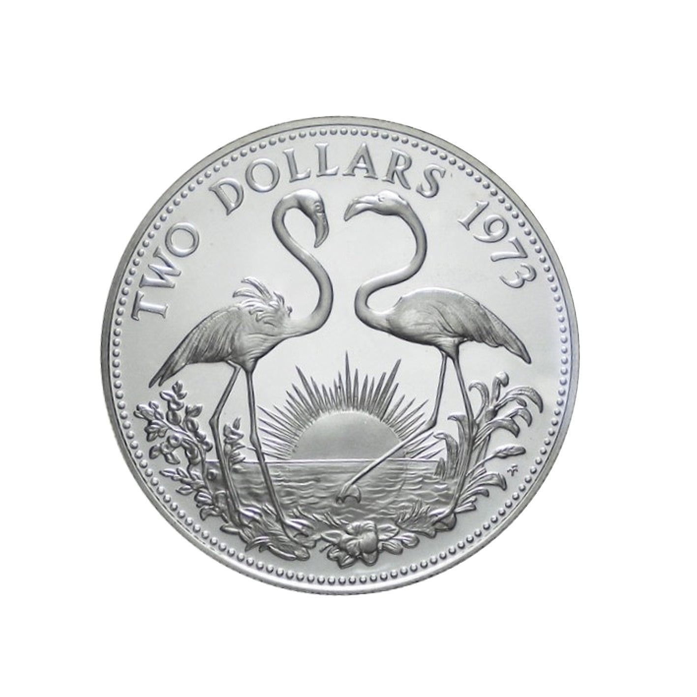 Bahamas / Flamingos / Original / Without silver chain