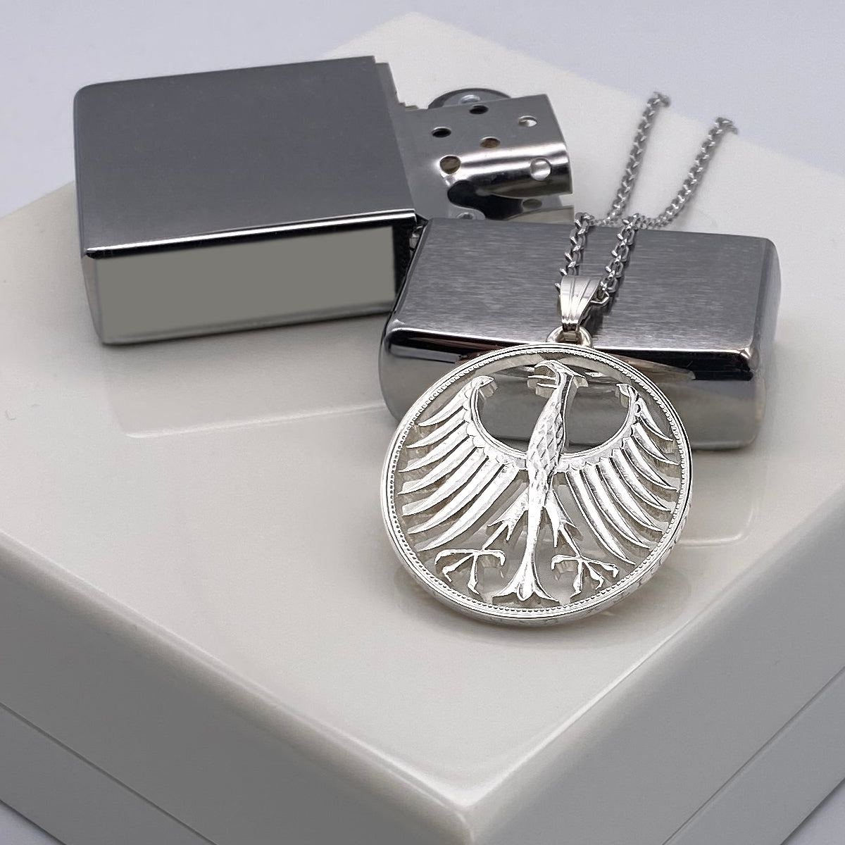 Germany / 5 Deutsche Mark / 625 silver / Original / Without silver chain