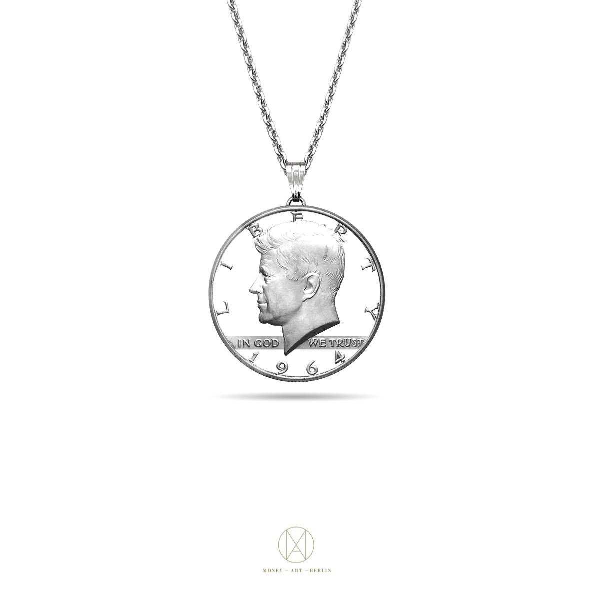 USA / Kennedy / Half Dollar / Original / Without Silver Chain