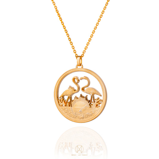 Bahamas / Flamingos / Replica / Ohne Kette