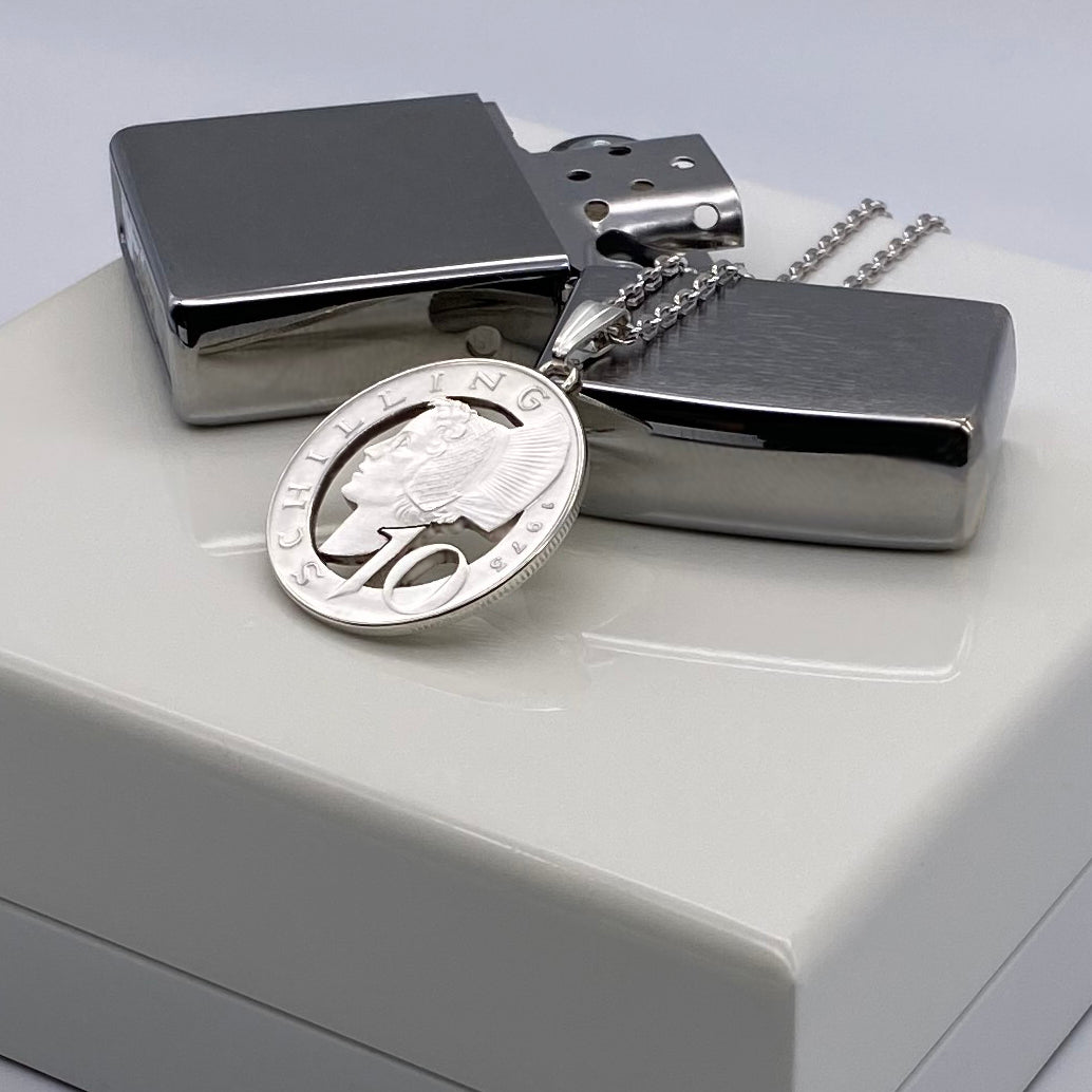 Österreich / 10 Schilling / Ohne Silberkette