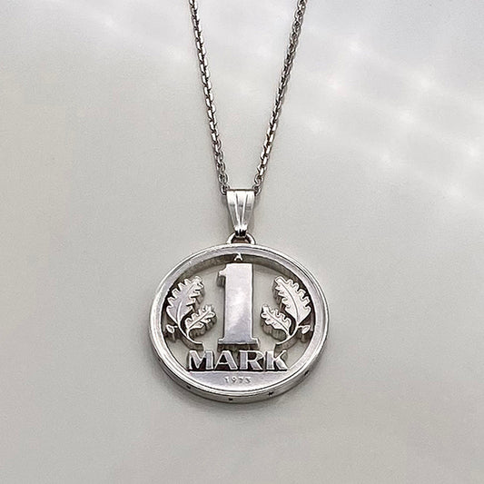 DDR / 1 Mark / Replika / Ohne Silberkette