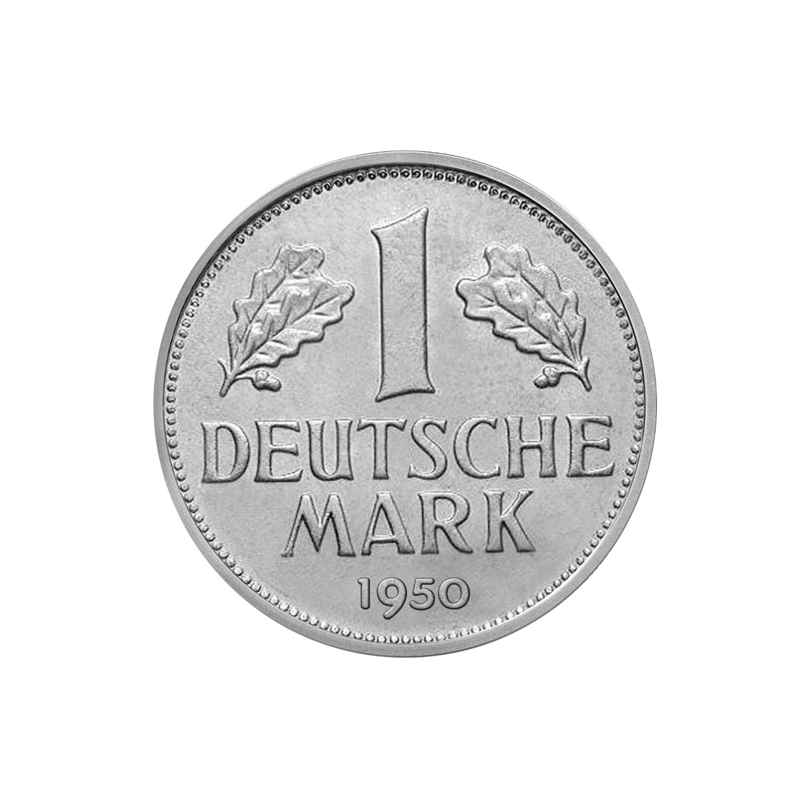 Deutschland / 1 Deutsche Mark / Original / Mit Jahrgangswunsch / Ohne Silberkette