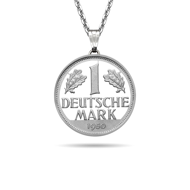 Deutschland / 1 Deutsche Mark / Original / Mit Jahrgangswunsch / Ohne Silberkette