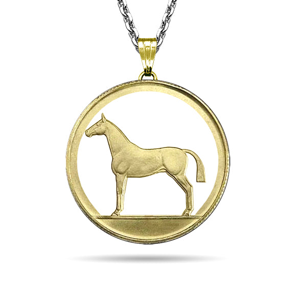 Irland / Irisches Jagdpferd / Original / Ohne Silberkette