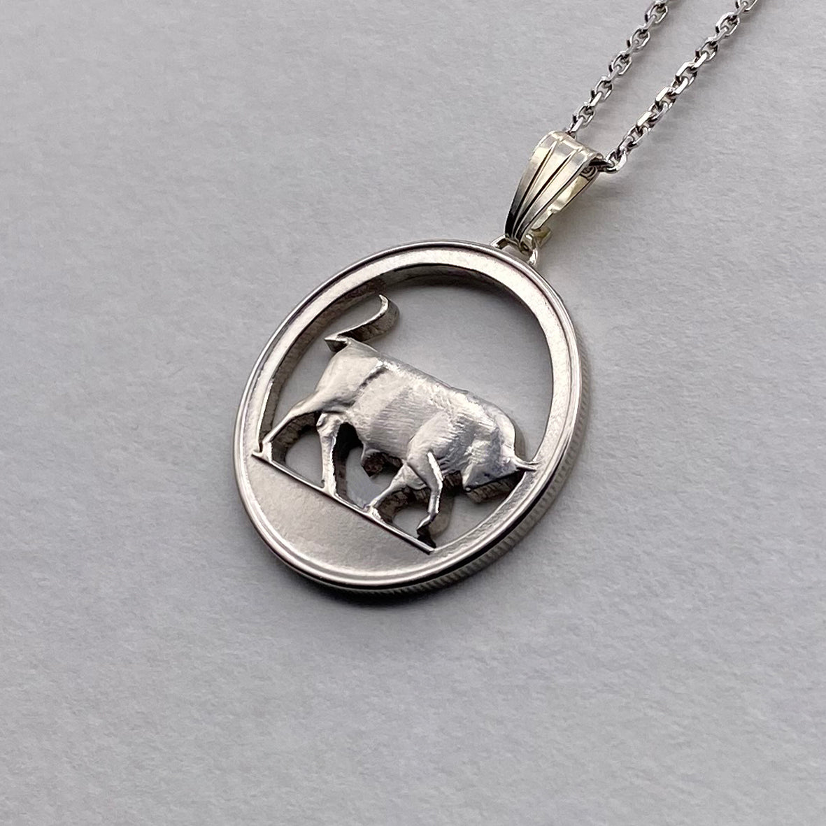 Irland / Stier / Original / Ohne Silberkette