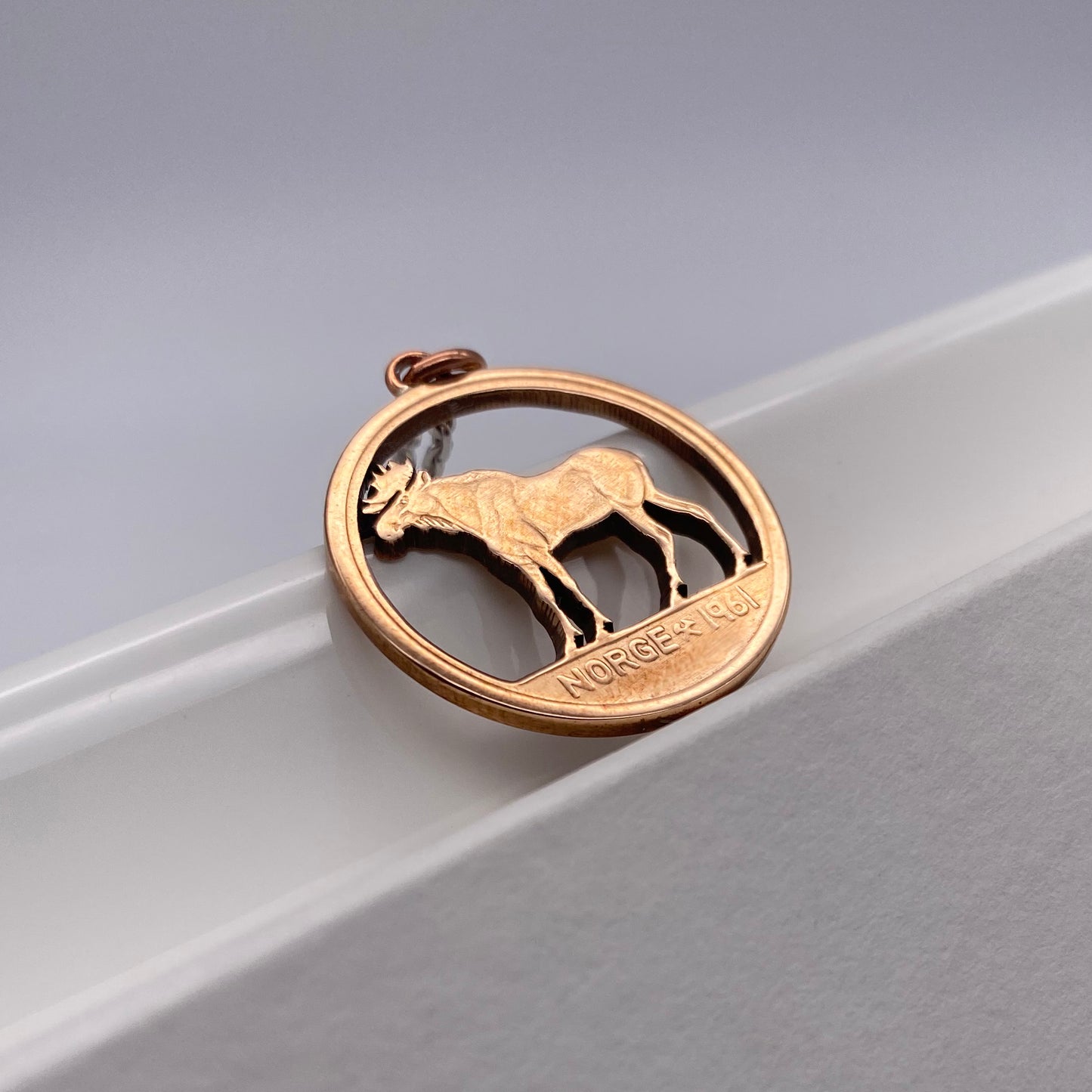 Norwegen / Elch / Original / Ohne Silberkette