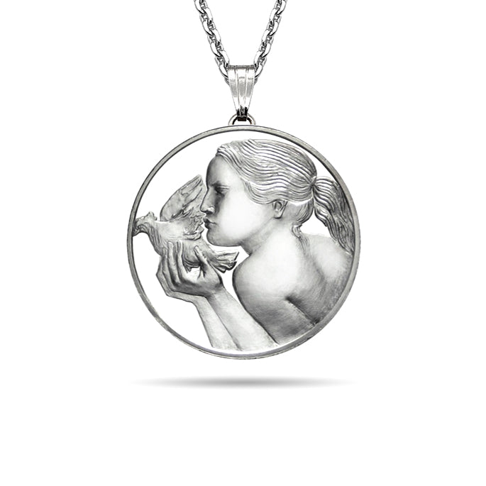 San Marino / Darstellung der Europa / Original / Ohne Silberkette