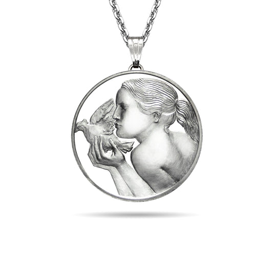 San Marino / Darstellung der Europa / Original / Ohne Silberkette