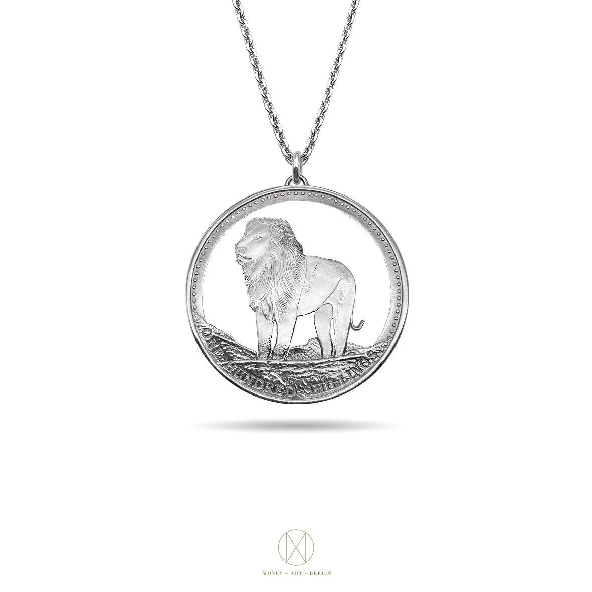 Somalia / Löwe / Replika / Ohne Silberkette