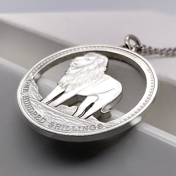 Somalia / Löwe / Replika / Ohne Silberkette