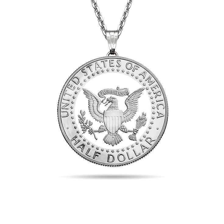 USA / Halber Dollar / Siegel des Präsidenten der Vereinigten Staaten / Origianl / Ohne Silberkette