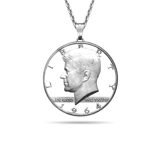 USA / Kennedy / Halber Dollar / Original / Ohne Silberkette